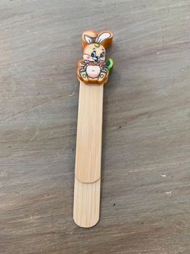 Picture of BOOKMARK CARROT RABBIT